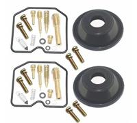 Kit De Réparation Carburateur Moto Joints Diaphragme Pièces Pour Kawasaki KAF450 B1 Pour Mule 1000 UTV 1988 KAF 450