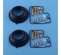 Kit De Réparation Carburateur Moto pour H&Onda Shadow 500 VT500C 1983-1985 Kit De Réparation : Joint Membrane De Soupape D'arrêt d'air Carburateur Reconstruction Pièces