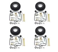 Kit De Réparation Carburateur Moto Pour Suzuki GK75A GSF400 Bandit : Vis Ralenti, Gicleur, Pointeau, Flotteur, Joint, Membrane À Dépression Carburateur Reconstruction Pièces(Ensemble 2)