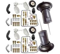 Kit de réparation carburateur pour Honda Shadow VT1100 - 2 ensembles flotteurs et membranes - Composants résistants