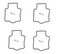 Kit De Réparation Carburateur Pour KAWASAKI ZX1100 C1-C4 ZZR1100 D1-D5 (1991-1997) Réfection Complet Membrane À Dépression, Flotteur Carburateur Reconstruction Pièces(Couleur4)