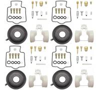 Kit De Réparation Carburateur pour pour ZX-10 1988-1990, Joint Soupape À Flotteur, Gicleur Vis, Aiguille, Diaphragme Vide Kit réparation pièces d'usure carb