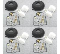 Kit De Réparation Carburateur pour pour ZXR750 1989-1995, avec Diaphragme Dépression Jeu Vis Guidage Pointeau Kit réparation pièces d'usure carb(Couleur2)