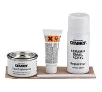 Kit de réparation céramique Cramer - Blanc - Tout en 1 - Durable et facile à appliquer