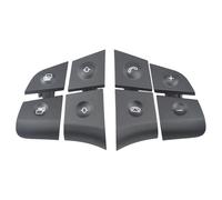Kit De Réparation Clés Commutateur Boutons Commande Multifonctions Volant Voiture Pour Benz Pour W164 Pour ML GL Pour W245 Pour Pour W251 Bouton contrôle vitesse croisière(Black)