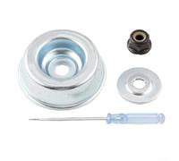 Kit de réparation compact pour pelouse avec joint en alliage, plaque de support, écrou et tournevis pour fixations rapides