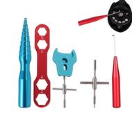 Kit De Réparation Complet De Moulinet - Matériel de Maintenance pour Articles de Pêche | Outil de Démontage pour Moulinet de Lancer - pour Atelier Maison Bateau Concours Pêcheurs Eau Douce et Salée