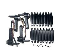 Kit de réparation Complet for Drone L900 Pro SE Max: Bras, Coque, pales, Protections d'hélice et pièces de Moteur(Black Arm Set)