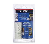 Kit de réparation complet ( résine sans styrène et tissu de verre ) SINTO 31150