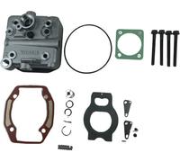 Kit de réparation compresseur, culasse + couvercle + joints + vis + soupape | Volvo FH FL 12