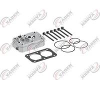 Kit de réparation compresseur, culasse + couvercle + joints + visserie DAF | 75mm, 440cc