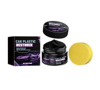 Kit De Réparation Cuir Automobile - Pâte Restauratrice Et Nettoyante | Kit De Réparation Pour Cuir De Voiture Contre Les Rayures,pour Remorques Camions Berline Pick-up Motos Ciels De Toit Tapis De Sol