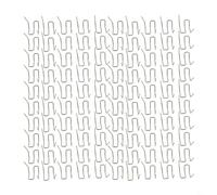 Kit de réparation d'agrafes à chaud pour soudage en plastique - 100 clous de soudure prédécoupés en acier inoxydable, 0,6 mm et 0,8 mm de diamètre, compatibles avec pare-chocs de voiture, et (B)