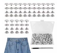 Kit de Réparation d'Attaches pour Bateau,Presse-étoupe vissable pour bateau - Kit Général de Goujon à Vis Pressé en Acier Inoxydable pour Bâche, Ponton, Marine, Voyage,