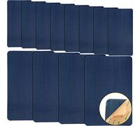 Kit de réparation de bâche de piscine - Kit de réparation de bâche de sécurité pour piscine - 30,5 x 20,3 cm - 10,5 x 20,3 cm - Patch de sécurité pour piscine enterrée (12 pièces)