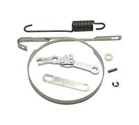 Kit de réparation de Bande de Frein de chaîne for tronçonneuses Ihl MS250, MS230, MS210, 025, 023 et 021 (Ressort Plat, Guide-chaîne, butée). Pièce de Rechange.