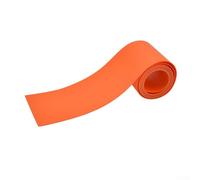 Kit de réparation de bateau gonflable en PVC pour canoë, canoë, radeau de natation, autocollant de réparation pour crevaison, équipement de sports nautiques, 100 x 5 cm (orange)