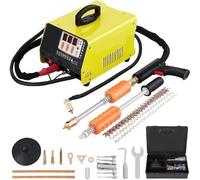 Kit De Réparation De Bosses De Soudeuse De Goujons 3kw Soudeuse par Points Extracteur De Bosses pour La Réparation De Bosses De Carrosserie Automobile avec Fonction De Régulation du Temps