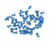 Kit de réparation de bosses de voiture 50 pièces en nylon - Pour réparation des dommages causés par la grêle - Pour outils PDR joints bleus et rouges accessoires de débosselage de carrosserie (bleu)