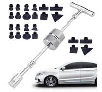 Kit de réparation de bosses de voiture - Kit d'extracteur de bosses de voiture, 25 outils de débosselage de carrosserie, outils professionnels de débosselage, outil de réparation de bosses de voiture