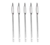 Kit de réparation de bouchon de pneu, kit de bouchon de pneu de voiture,Paquet de 5 aiguilles à œil fendu de remplacement | Outil de réparation de pneus, Kit de réparation de pneus robuste, pointes de