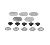 Kit de réparation de bouclier thermique automobile 15 pièces compatibles avec plusieurs numéros de pièces OEM, y compris N90796501 N90796502 N90335004 N90335006 et 6715468