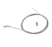 Kit de réparation de câble 5 pièces Câble de tente à gaz Câble d'outils de jardin Pièces de tondeuse à lawn Diamètre du câble : 0,5 mm Pour machines de coupe d'aspiration Câble de pédale