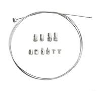 Kit de réparation de câble d'embrayage d'accélérateur avec mamelon sans soudure pour tondeuse à gazon, tondeuse autoportée, câble en fil d'acier de 100 cm