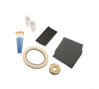 Kit de réparation de canne à pêche 32 en 1 en carbone pour canne à pêche 15 x 10 x 4 cm