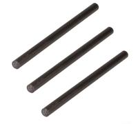 Kit de réparation de canne à pêche avec tiges en fibre de carbone, conçu pour les cannes à pêche en fibre de carbone cassées, tailles de diamètre entre 1 mm et 9 5 mm, longueur de 10 cm pour