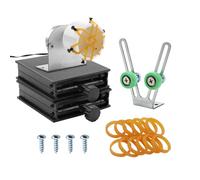Kit de réparation de canne à pêche - Canne à pêche professionnelle en aluminium pour séchage époxy | Machine d'emballage | Machine de construction de canne à pêche portable multifonctionnelle efficace