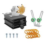 Kit de réparation de canne à pêche - Canne à pêche professionnelle en aluminium pour séchage époxy | Machine d'emballage | Machine de construction de canne à pêche portable multifonctionnelle efficace