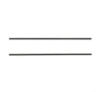 Kit de réparation de canne à pêche en fibre de carbone 1 mm 10 mm x 10 cm, parfait pour restaurer rapidement et efficacement les bâtons de pêche cassés (2 mm)