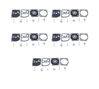 Kit de réparation de carburateur, 5 pièces, adapté for Zm RB-45 C1Q-EL1 C1Q-EL6 C1Q-M43 HUSVRA 40 45 49 55 51 240R 245R Pate 400(5 Sets)