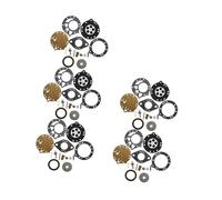 Kit de réparation de carburateur 5 pièces Compatible avec RK-114HL HL 109 112 125 132 155 158 08 TF350 TS350 - Pièces de Rechange for carburateur