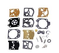Kit de réparation de carburateur adapté for CS204 301 305 306 320T CS-330T CS341 CS-350T WAT WT, Ensemble de Joints de diaphragme de carburateur, Reconstruction et révision(10 X CARB Kits)