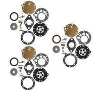 Kit de réparation de carburateur Compatible avec RK-114HL, HL109, 112, 125, 132, 155, 158, 08, TF350 et TS350 (pièces de Rechange, 3 pièces).