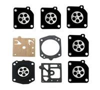 Kit de réparation de carburateur compatible avec Walbro K10-HD & K10HD, Carb Metering Diaphragme Replacement Assembly for Zama A015006, Fit Stihl SR/BR/FS Series, Husqvarna 362 365 371 372, Jonsered