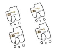 Kit de réparation de carburateur de moto, 4 ensembles de composants d'étanchéité, for Kawasaki for ZX-6R ZX600J for Ninja ZX600 1998 - 2008(Style 2)