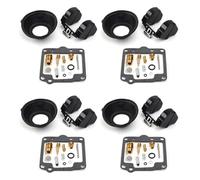 Kit De Réparation De Carburateur De Moto, 4 Pièces, Membranes De Flotteur De Remplacement Pour XS1100L, XS1100S, XS1100 1980-1981
