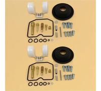 Kit De Réparation De Carburateur De Moto, Kit De Joint De Flotteur De Piston À Diaphragme Sous Vide Pour ER500 ER5 1998 - 2005 2 Ensembles