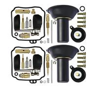 Kit De Réparation De Carburateur De Moto pour V-Star 650 1998-2014 Xvs650 Xvs65a Tablete650 Classic 2009-2013 Xv250 1995-2007 XVS400 Carb Pièces de Reconstruction de Carburateur(Ensemble 2)