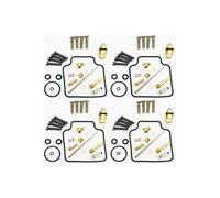 Kit de réparation de carburateur de moto pour Yamaha XT225 2001-2007 XT 225 avec système de carburant, aiguille flottante, joint de siège, pièces à vis à air (lot de 4)