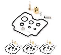 Kit de Réparation de Carburateur de Révision de 4 Ensembles, Kit de Reconstruction de Carburateur, Ensemble de Réparation de Carburateur Adapté pour GSX750F Katana / GSF1200 Bandit