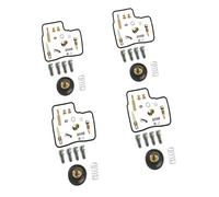 Kit de réparation de carburateur for moto ST1100 SC26 1990-2000-pièces de reconstruction de carburateur avec joint, vanne flotteur et vis(Set 4)