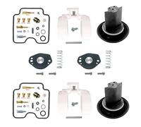 Kit De Réparation De Carburateur Kit De Réparation Carburateur pour Yamaha DRAGSTAR XVS1100 5EL 5KS 5YS 1999-2006 : Joints, Quantité, Trou, Vis(Couleur 4)