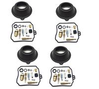 Kit De Réparation De Carburateur Kit De Réparation Carburateur pour Yamaha XJ600 Seca II 600 1992-1998 XJ600S, Siège D'aiguille Flottant avec Membrane Dépression(Couleur 3)