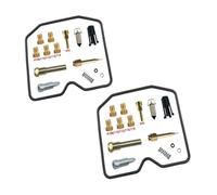 Kit de réparation de carburateur KLE500 for Kawasaki KLE500 1991-2003 avec pièces de flotteur à diaphragme plongeur(Repair kit)