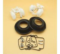 Kit De Réparation De Carburateur Moteur De Pièces Moto Ensemble De Diaphragme À Flotteur Pour Suzuki GS500E 1989-2000(Style 6)