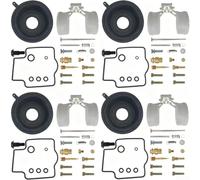 Kit de réparation de carburateur pour motos Kawasaki ZZR1100 ZX1100 - Joint complet de rechange pour révision et réparation efficaces du carburateur